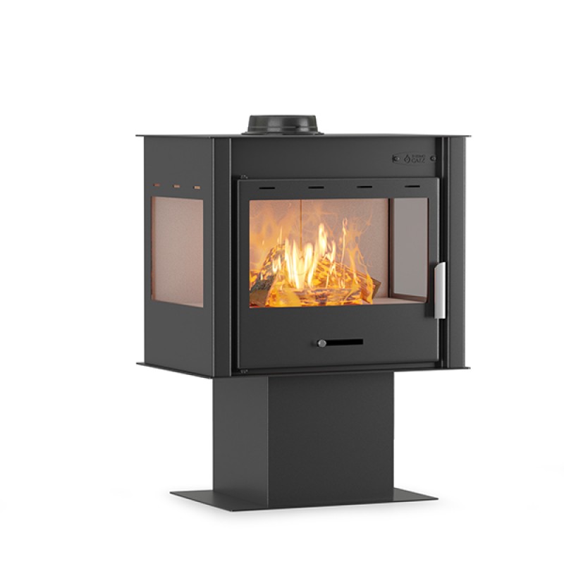 Thermogatz GS 13 SIDE Θερμάστρα Ξύλου 12,19kW (3 άτοκες δόσεις)