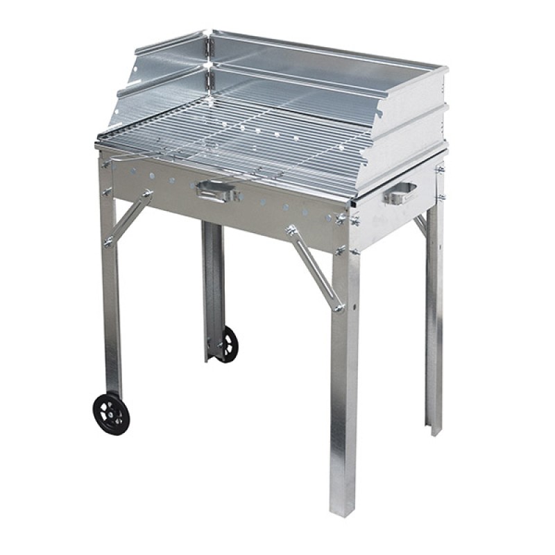 Thermogatz Ψησταριά Κάρβουνου 80x40cm Νο84 Γαλβανιζέ (3 άτοκες δόσεις)