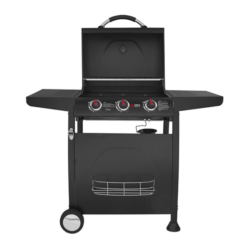 Thermogatz Ψησταριά Υγραερίου με 3 Εστίες GS Grill Lite 3 (3 άτοκες δόσεις)