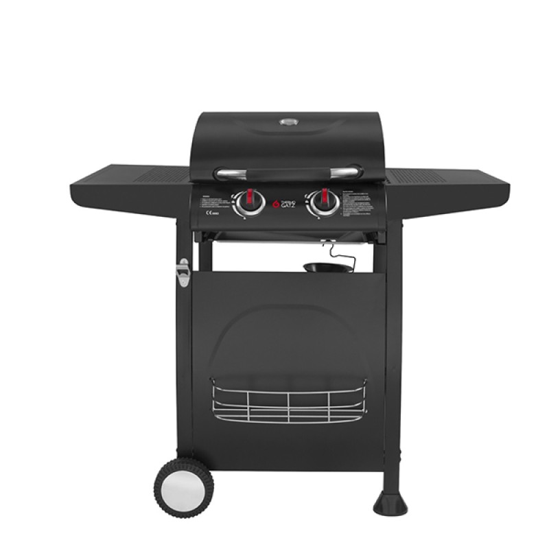 Thermogatz Ψησταριά Υγραερίου με 2 Εστίες GS Grill Lite 2 (3 άτοκες δόσεις)