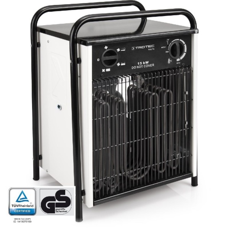 Trotec TDS 75 Επαγγελματικό κεραμικό αερόθερμο 15 kW (3 άτοκες δόσεις)
