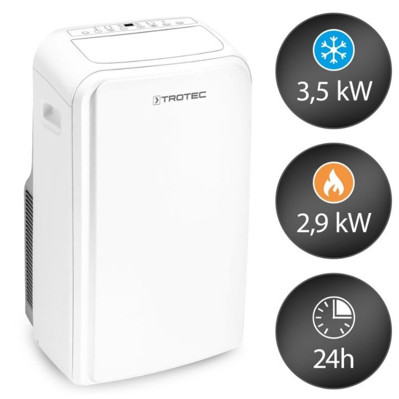 Trotec PAC 3500 SH Φορητό κλιματιστικό Ψύξης 12.000Btu (3 άτοκες δόσεις)