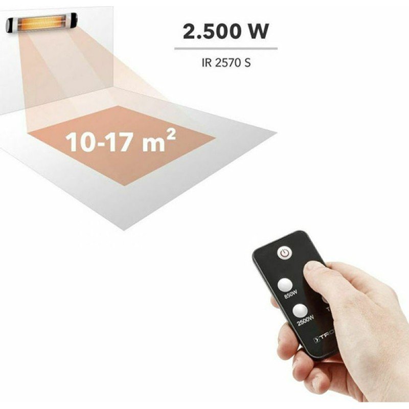 TROTEC IR 2570 S Σόμπα Χαλαζία με Θερμοστάτη 2500W 