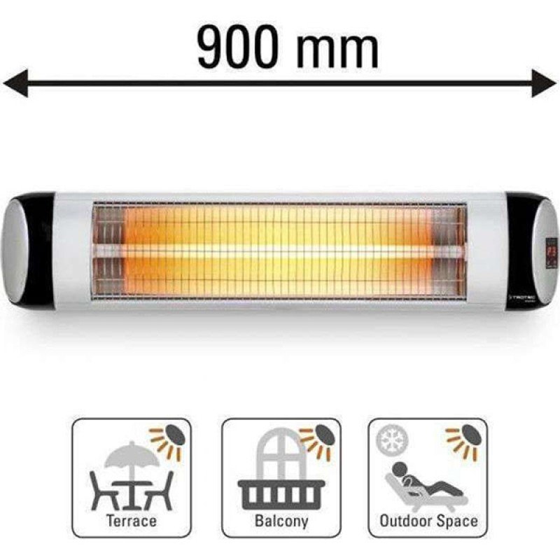 TROTEC IR 2570 S Σόμπα Χαλαζία με Θερμοστάτη 2500W 