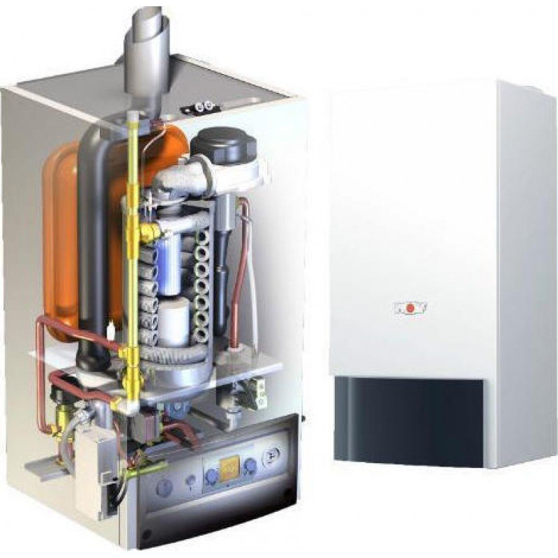 Wolf CGB-50 Επίτοιχος Λέβητας Συμπύκνωσης Αερίου-υγραερίου με Ζ.Ν.Χ Δώρο Η Καμινάδα (3 άτοκες δόσεις)