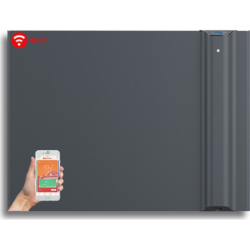 Radialight Klima WiFi Ψηφιακός Θερμοπομπός Διπλής λειτουργίας 1500 Watt Ανθρακί Με Πετσετοκρεμάστρα Αλουμινίου (3 άτοκες δόσεις)