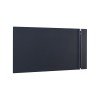 Radialight Kyoto Θερμοπομπός Τοίχου 1000W Anthracite με Ηλεκτρονικό Θερμοστάτη και WiFi 125x45cm (3 άτοκες δόσεις)
