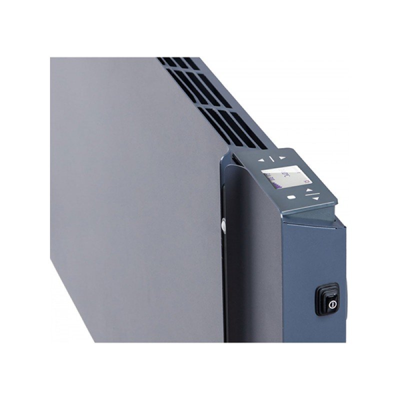 Radialight Kyoto Θερμοπομπός Τοίχου 1000W Anthracite με Ηλεκτρονικό Θερμοστάτη και WiFi 125x45cm (3 άτοκες δόσεις)
