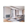 Radialight Kyoto Θερμοπομπός Τοίχου 1000W Anthracite με Ηλεκτρονικό Θερμοστάτη και WiFi 125x45cm (3 άτοκες δόσεις)