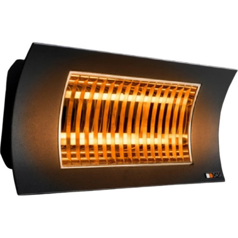 Radialight OASI 2000 Watt Black - Επαγγελματικό Ακτινοβολίας Αλογόνου (3 άτοκες δόσεις)