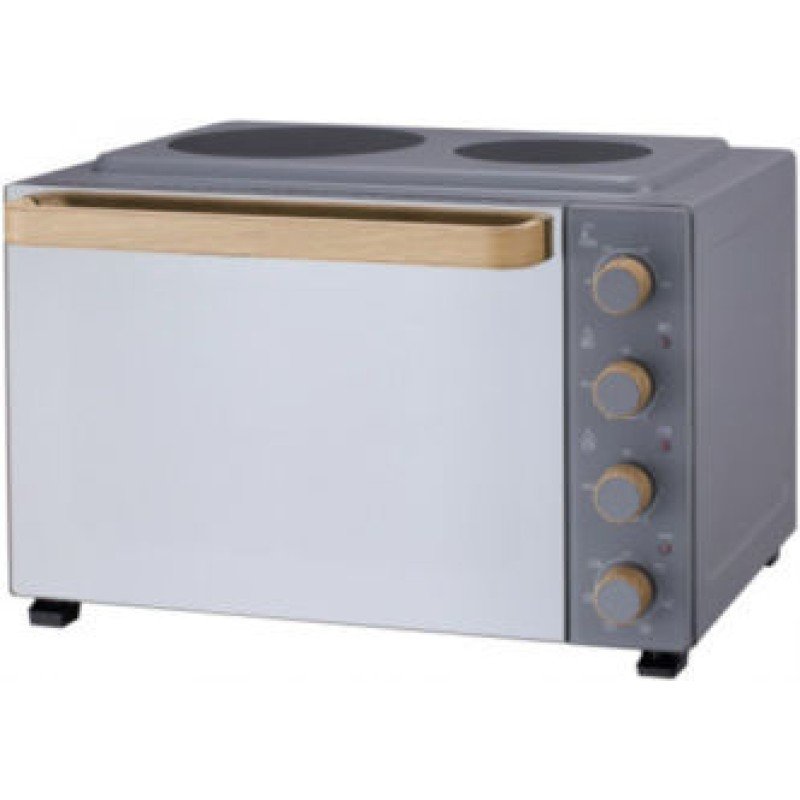 BRONXI BX-5033 Φούρνος 50 λίτρων με 2 κεραμικές εστίες BRONXI BX-5033 Φούρνος 50 λίτρων με 2 κεραμικές εστίες