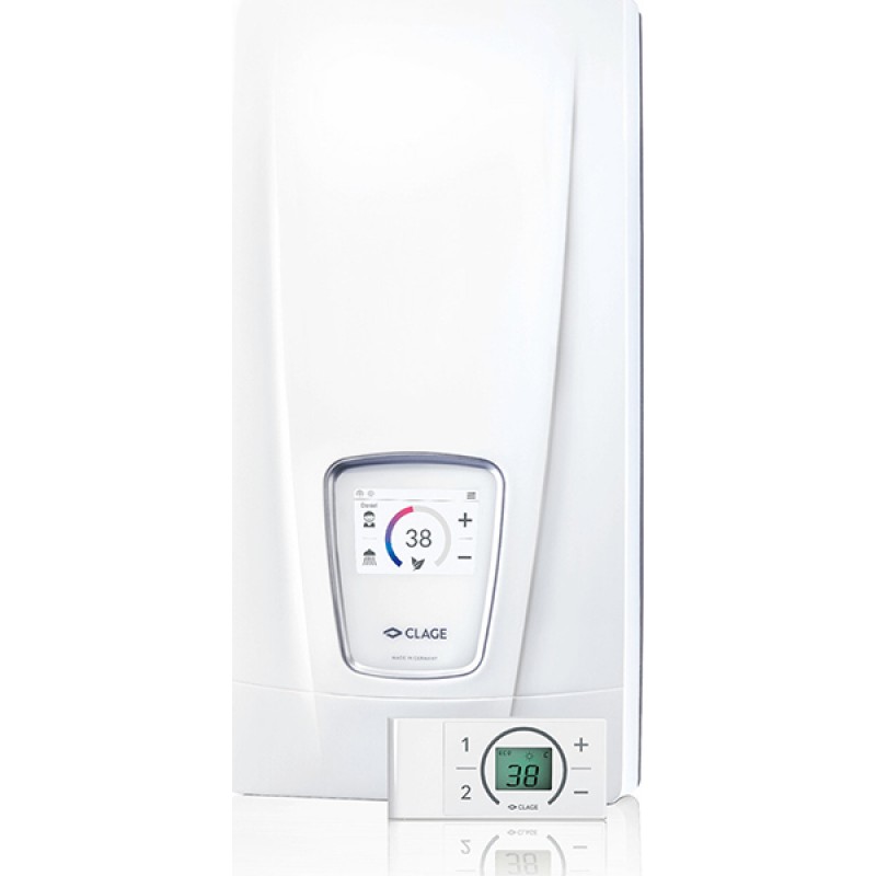 Clage DSX Touch 18-27 + Remote Control Ταχυθερμοσίφωνας Κεντρικός Ηλεκτρικός Τριφασικός 27kW (3 άτοκες δόσεις)