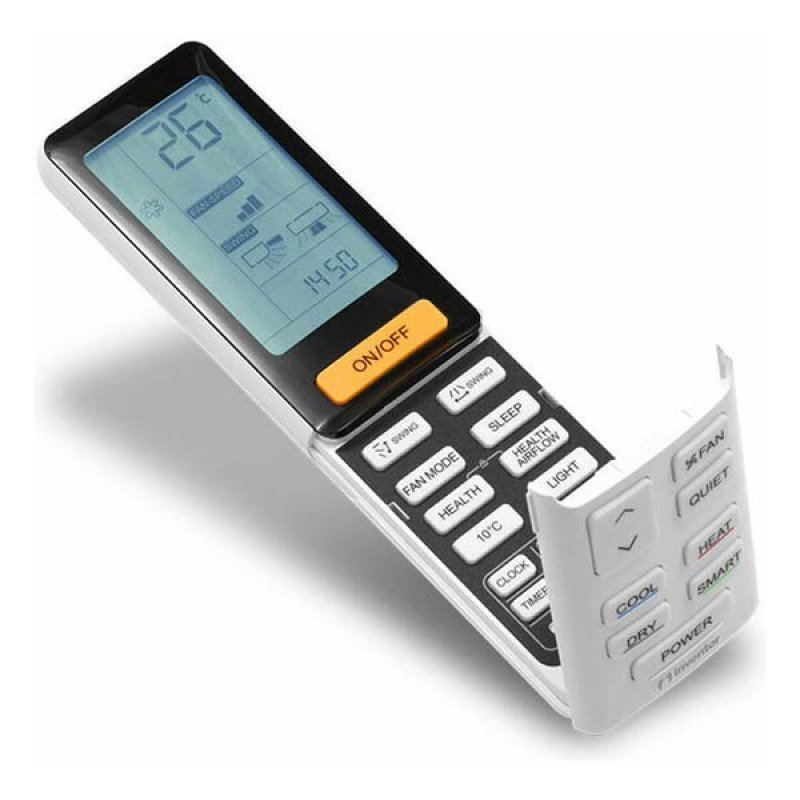 Inventor Dark DR2VI32-09WFI/DR2VO32-09 Κλιματιστικό Τοίχου Inverter 9.000Btu/H Α+++ Ιονιστή & Wi-Fi