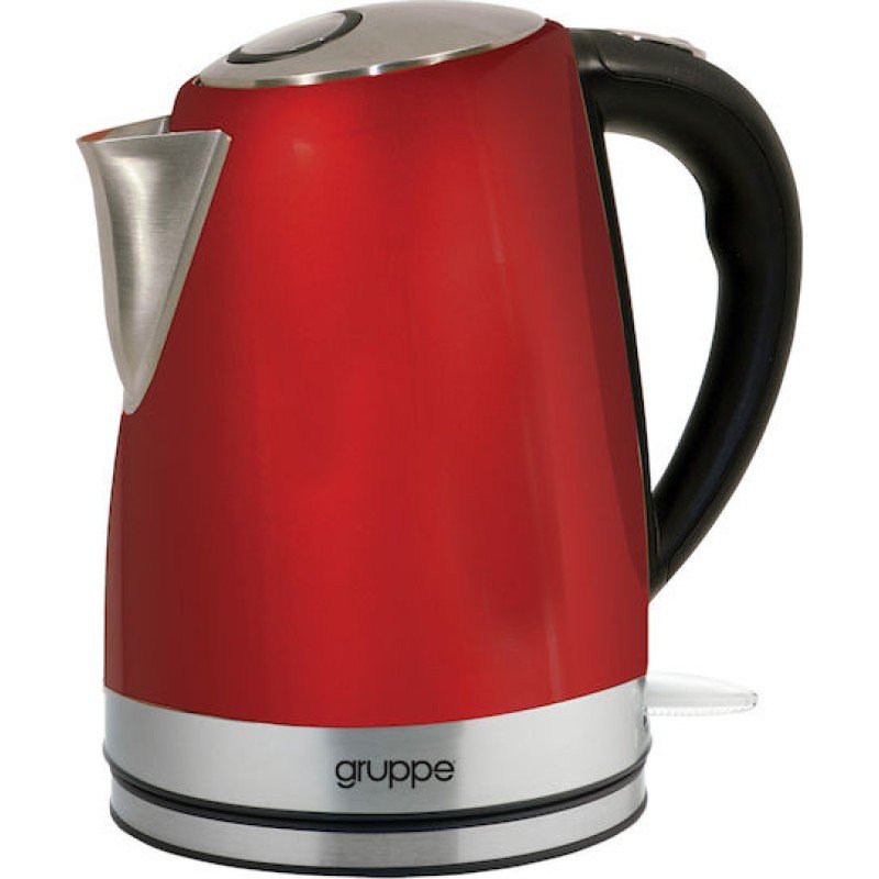 Gruppe EKS17159C Βραστήρας 1.7lt 1850W Κόκκινος Gruppe EKS17159C Βραστήρας 1.7lt 1850W Κόκκινος