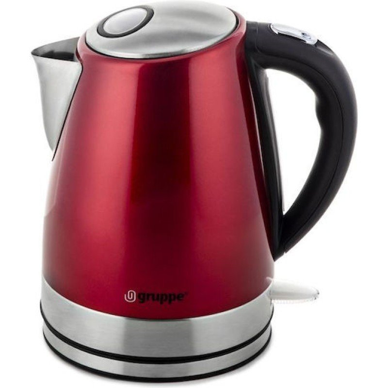 Gruppe EKS17159C Βραστήρας 1.7lt 1850W Κόκκινος Gruppe EKS17159C Βραστήρας 1.7lt 1850W Κόκκινος