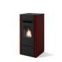 Eva Calor Elsa 9 Σόμπα Pellet Αερόθερμη 9.5kW (Red)