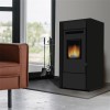 Eva Calor Elsa 9 Σόμπα Pellet Αερόθερμη 9.5kW (Red)