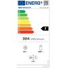Intercool SDFC-300S/BM Ψυγειοκαταψύκτης 304lt Total NoFrost Υ186xΠ59.5xΒ59εκ. Inox(3 άτοκες δόσεις)