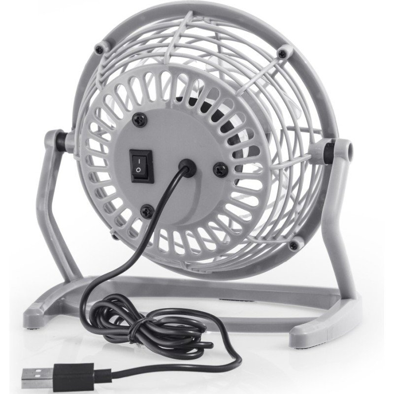 Ανεμιστήρας Trotec TVE 1 Γκρι γραφείου με USB έγχρωμοι