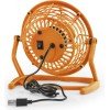 Ανεμιστήρας Trotec TVE 1 Πορτοκαλί γραφείου με USB έγχρωμοι
