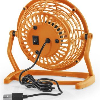 Ανεμιστήρας Trotec TVE 1 Πορτοκαλί γραφείου με USB έγχρωμοι