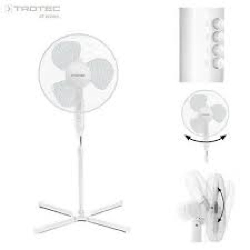 Trotec TVE 15 S Ανεμιστήρας Ορθοστάτης 40W Διαμέτρου 40cm 13506A