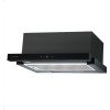 Gruppe Ammos Forte S-3003C-C05-M13-600 Συρόμενος Απορροφητήρας 60cm Μαύρος  