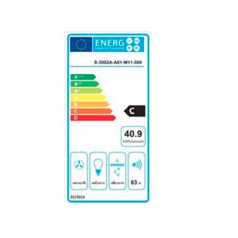 Gruppe Απορροφητήρας Pratico White 200m3/h 50cm  