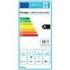 Gruppe Ammos Forte S-3003C-C05-M13-600 Συρόμενος Απορροφητήρας 60cm Μαύρος  
