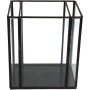 Κηροπήγιο ArteLibre Μαύρο Μέταλλο 18x13x21cm