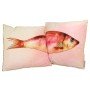 Μαξιλάρι ArteLibre Ψάρι Ροζ Polyester 45x45cm Σετ 2Τμχ