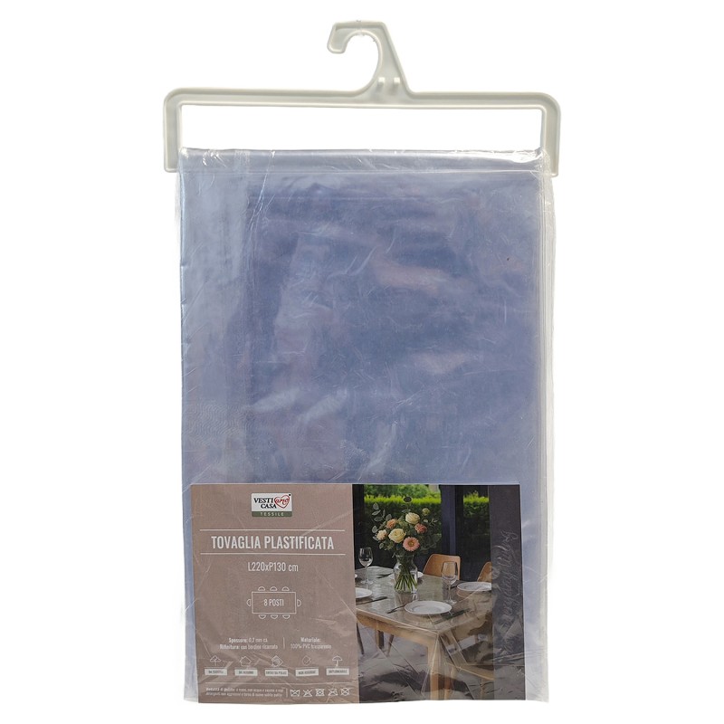 Τραπεζομάντηλο Διάφανο PVC 130x220cm