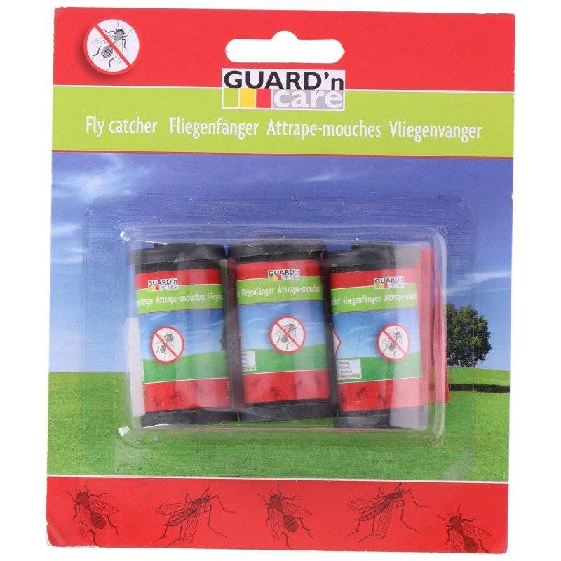 Σετ 3τμχ Μυγοπαγίδες Guard’N Care Σε Καρτέλα 12x3x14cm