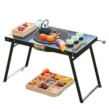 Φορητή Ψησταριά BBQ ArteLibre WILDHEAT Μέταλλο 65x37x48cm