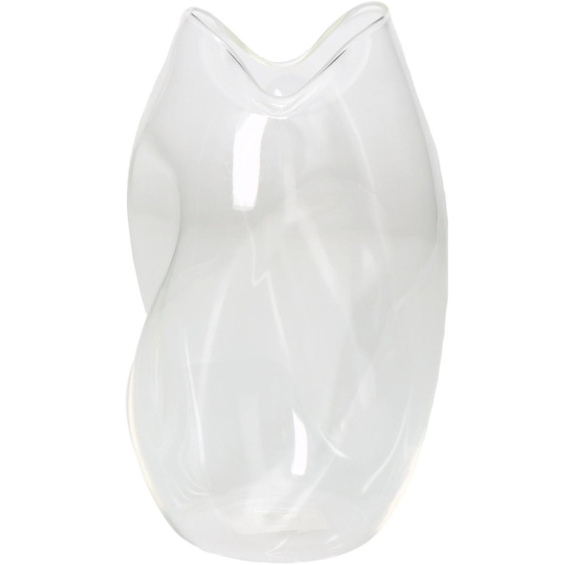 Βάζο ArteLibre Διάφανο Γυαλί 10.3x10.3x17.8cm Βάζο ArteLibre Διάφανο Γυαλί 10.3x10.3x17.8cm