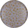 Δίσκος ArteLibre Λουλούδια Πολύχρωμο Μέταλλο 33x33x1.8cm