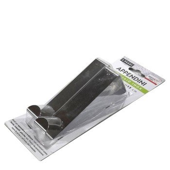 Κρεμάστρα Πόρτας Ασημί Χρώμιο 13x2.5x6.5cm Σετ 2Τμχ Κρεμάστρα Πόρτας Ασημί Χρώμιο 13x2.5x6.5cm Σετ 2Τμχ