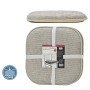 Μαξιλάρι Καρέκλας Memory Foam Ανοιχτό Γκρι 40x40cm Σετ 2Τμχ