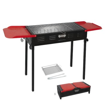 Φορητή Ψησταριά BBQ ArteLibre FIRELITE Μέταλλο 30.5x118x58-70cm
