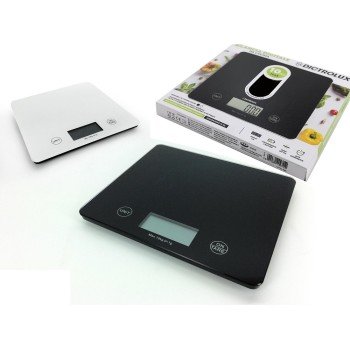 Ζυγαριά Κουζίνας Ψηφιακή Μέγιστο Βάρος 10Kg Πλαστικό/Γυαλί Σε 2 Χρώματα