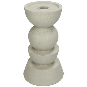 Κηροπήγιο ArteLibre Στολίδι Ιβουάρ Polyresin 11x11x19cm Κηροπήγιο ArteLibre Στολίδι Ιβουάρ Polyresin 11x11x19cm