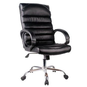 Καρέκλα Γραφείου ArteLibre MOLY Μαύρο Δέρμα 65x70.5x119-126cm Καρέκλα Γραφείου ArteLibre MOLY Μαύρο Δέρμα 65x70.5x119-126cm