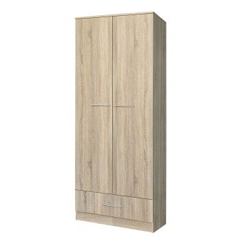 Ντουλάπα ArteLibre VESLEMOY Φυσικό Μοριοσανίδα 80x50x195cm