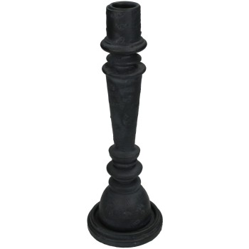 Κηροπήγιο ArteLibre Μαύρο Polyresin 8.5x8.5x25cm Κηροπήγιο ArteLibre Μαύρο Polyresin 8.5x8.5x25cm