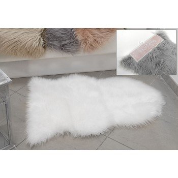 Χαλάκι Συνθετική Γούνα 60x90cm Σε 4 Χρώματα Χαλάκι Συνθετική Γούνα 60x90cm Σε 4 Χρώματα
