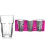 Ποτήρια Long Drink Aras Γυαλί 365cc 3Τμχ