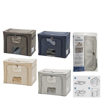 Κουτί Αποθήκευσης Με Παράθυρο 30L 40x25x30cm Σε 4 Χρώματα Κουτί Αποθήκευσης Με Παράθυρο 30L 40x25x30cm Σε 4 Χρώματα