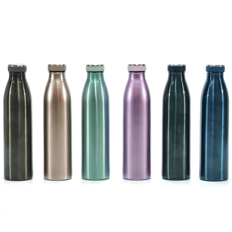 Μπουκάλι Θερμός 750ml Ατσάλι Σε 6 Χρώματα