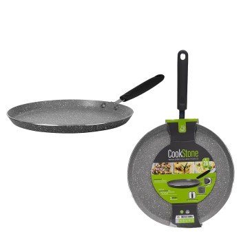 Κρεπιέρα Αλουμινίου Cookstone Γκρι Φ28cm