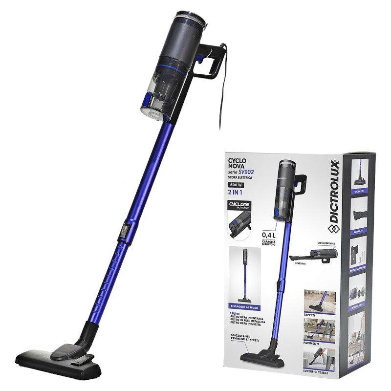 Ηλεκτρική Σκούπα Cyclo Nova 2in1 500W